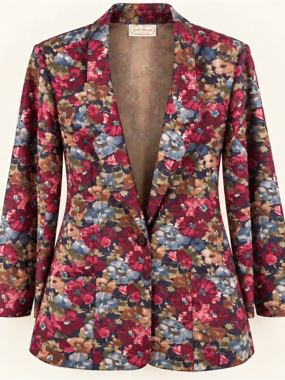 Vintage 90’s Fall Floral Blazer